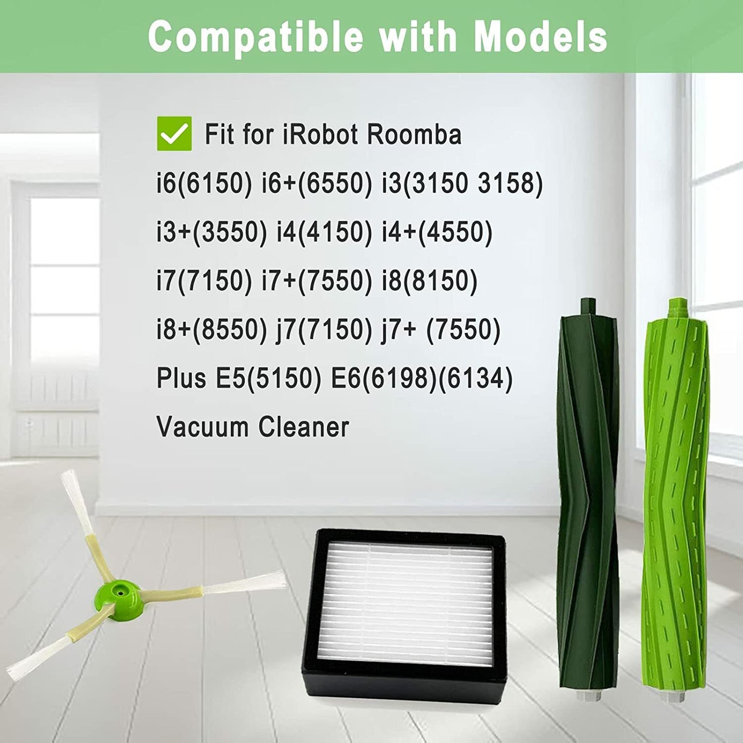 Vacuum Cleaner Parts for iRobot Roomba I&E Series i7 i3 i4 i6 i8 E5 E6 E7