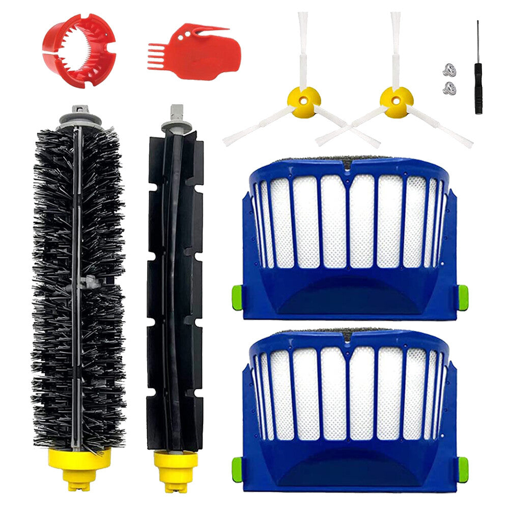 Replacement Parts for irobot Roomba 600 Series 694 675 Brush Filter Side brush