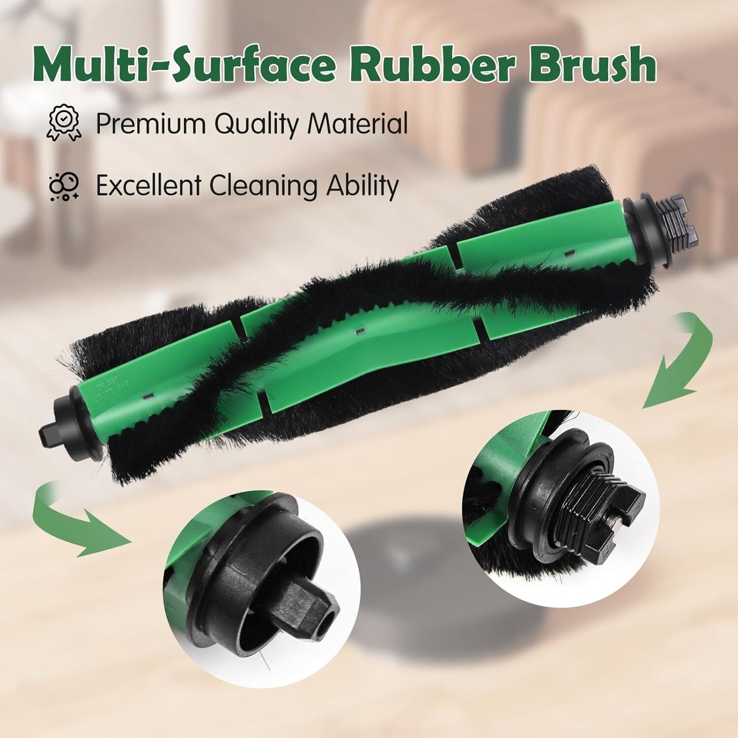 Replacement Parts Compatible for iRobot Roomba Combo Essential Y0140, Y0110