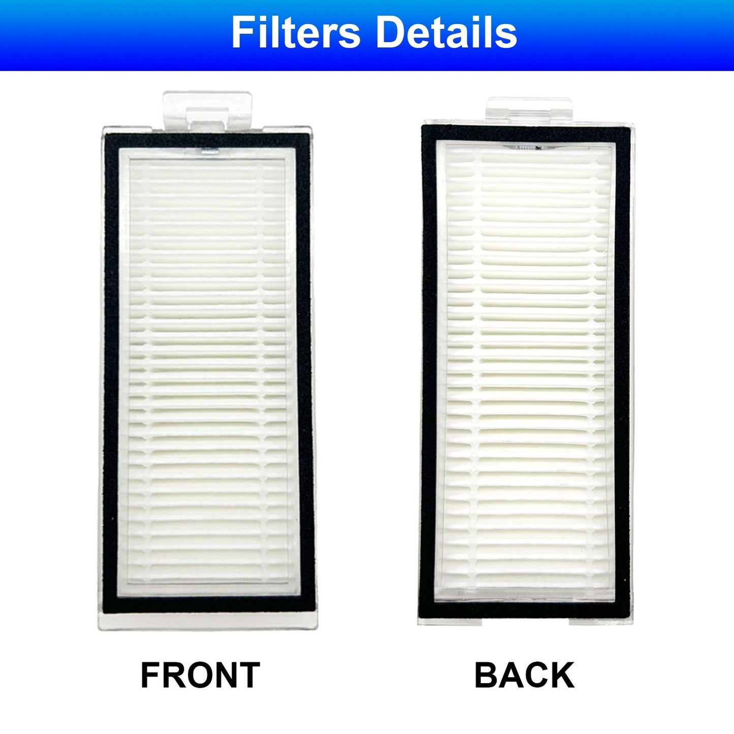 Filter Replacement for Roborock Q7 Max+,Q7,Q7+,Q7 Max,Q5 Pro+,Q5 Pro,Q8 Max