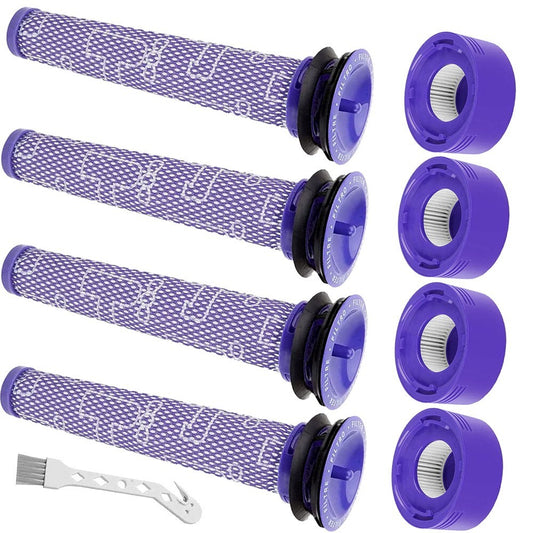 Filter 4Pack for Dyson V7 V8 Animal and V8 Absolute Cordless Vacuum