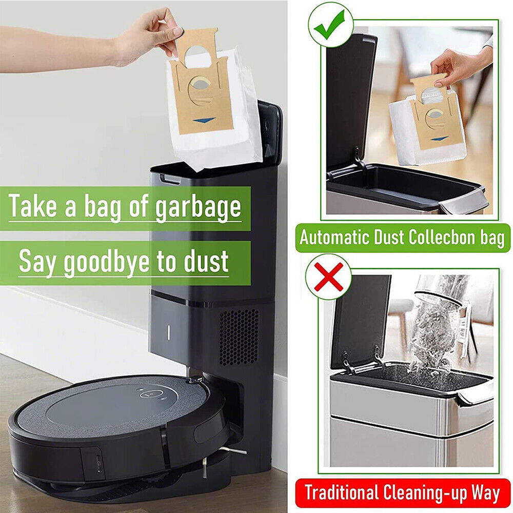 Vacuum Replacement Dust Bag For ECOVACS DEEBOT OZMO T8 T8 Aivi T8+ N8 Pro T9 N8+