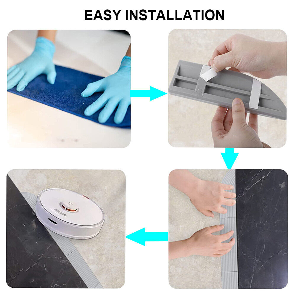 Robot Vacuum Ramp Threshold Mat Slope Strip For Narwal Ecovacs Roborock iRobot
