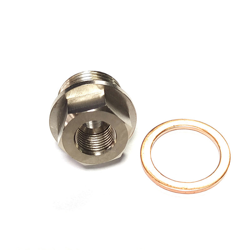 1/8" NPT to M18x1.5 Male Pressure Temperature Gauge Sender Adapter