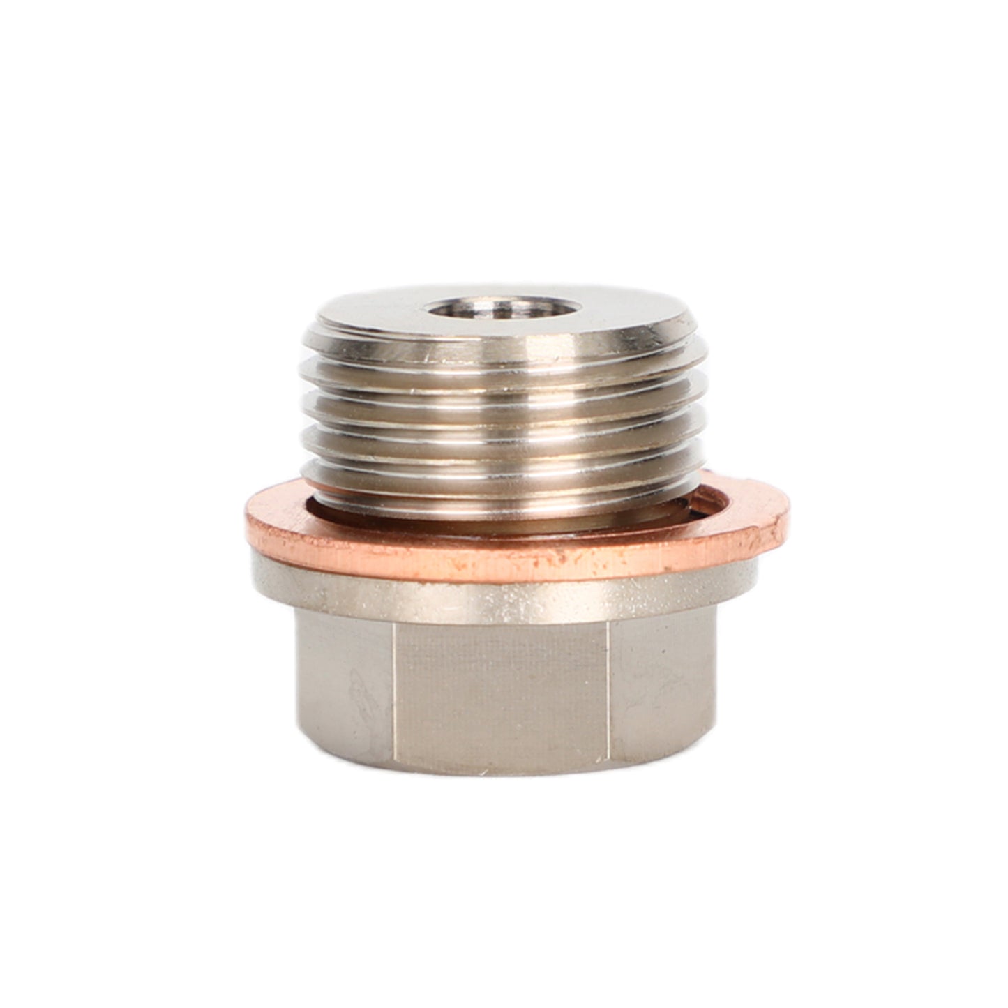 1/8" NPT to M18x1.5 Male Pressure Temperature Gauge Sender Adapter