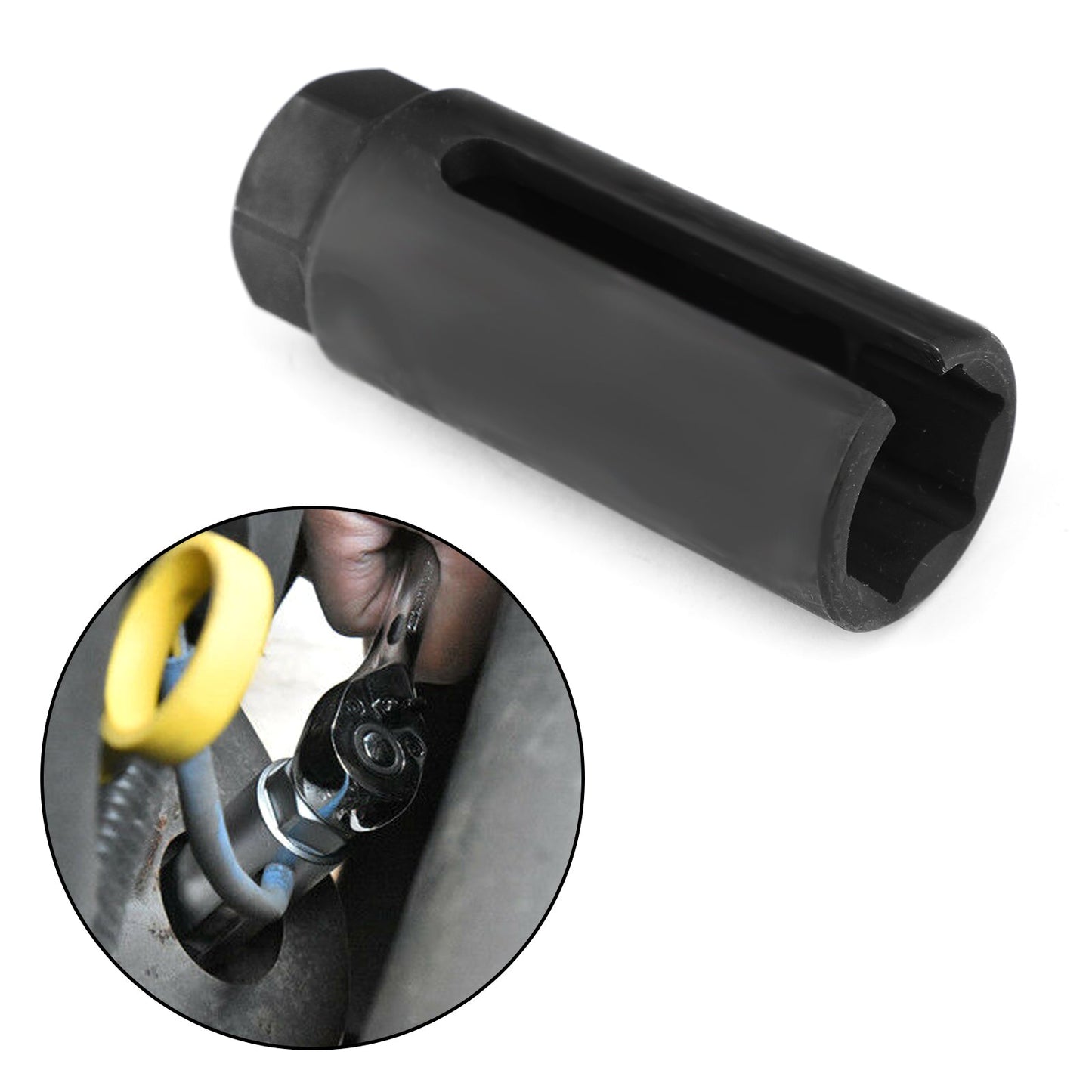 7/8" 22mm Car Oxygen Sensor 3/8" Drive Socket Wrench Auto O2 Removal Hand Tool
