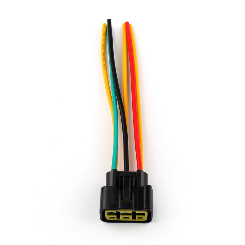 Regulator Rectifier Male Plug Connector For KAF 620 XVS1100 V-Star YFM 350 LT