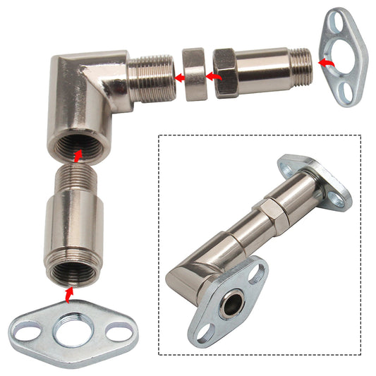 O2 Oxygen Spacer Sensor Extension Multi fit 90 Degrees 02 Fits Toyota Tacoma Etc