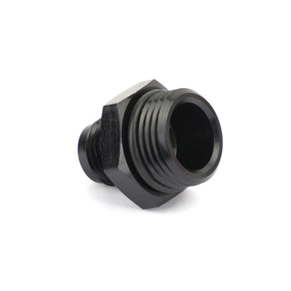 ORB-8 O-ring Boss AN8 8AN to AN6 6AN Male Adapter Fitting Black Anodized