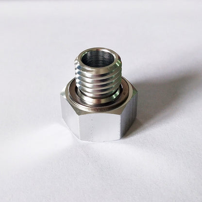 M12X1.5Mm To 1/8 Npt Gm Ls Engine Oil Pressure Sensor Adapter Aluminum