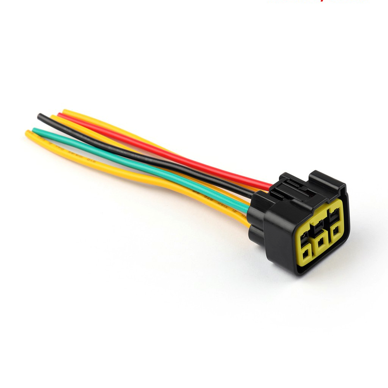 Regulator Rectifier Male Plug Connector For KAF 620 XVS1100 V-Star YFM 350 LT